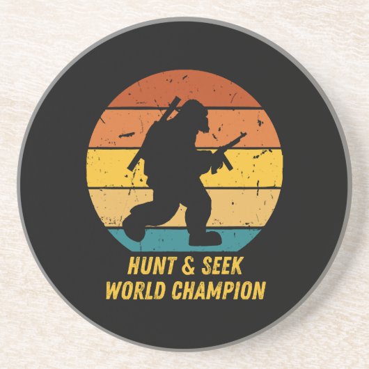 Big Foot Will nicht, sich zu verstecken und noch m Getränkeuntersetzer (Vorne)