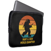 Big Foot Will nicht, sich zu verstecken und noch m Laptopschutzhülle (Vorne Rechts)