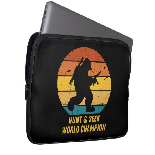 Big Foot Will nicht, sich zu verstecken und noch m Laptopschutzhülle (Vorne Rechts)