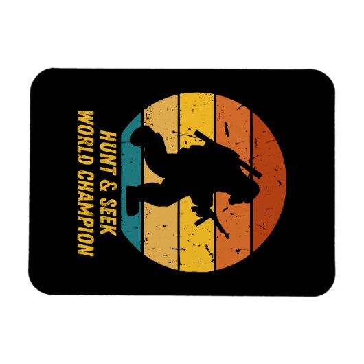 Big Foot Will nicht, sich zu verstecken und noch m Magnet (Horizontal)