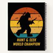 Big Foot Will nicht, sich zu verstecken und noch m Notizblock (Rückseite)