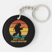 Big Foot Will nicht, sich zu verstecken und noch m Schlüsselanhänger (Rückseite)