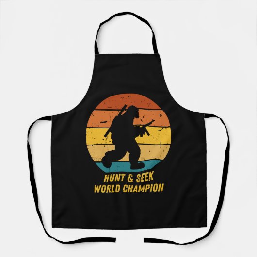 Big Foot Will nicht, sich zu verstecken und noch m Schürze (Vorderseite)