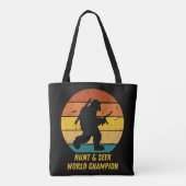 Big Foot Will nicht, sich zu verstecken und noch m Tasche (Rückseite)