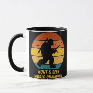 Big Foot Will nicht, sich zu verstecken und noch m Tasse