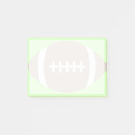 Big Football Emoji Post-it Klebezettel