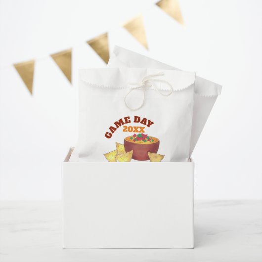 Big Football Game Tailgate Party Chips Käsedip Geschenktütchen (Party)