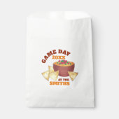Big Football Game Tailgate Party Chips Käsedip Geschenktütchen (Vorderseite)