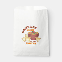 Big Football Game Tailgate Party Chips Käsedip Geschenktütchen