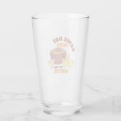 Big Football Game Tailgate Party Chips Käsedip Glas (Rückseite)