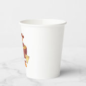 Big Football Game Tailgate Party Chips Käsedip Pappbecher (Links)