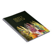 Big Foreut Fly Fisherman Notizblock (Rechte Seite)