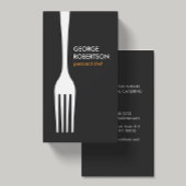BIG FORK LOGO für Koch, Catering, Restaurant, Küch Visitenkarte