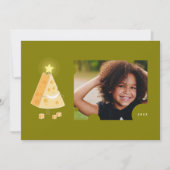 Big Foto Weihnachtskarte Feiertagskarte (Vorderseite)