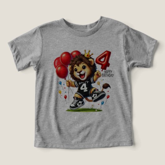 Big Four Celebration: Elefant mit Balloons (Design Vorderseite)