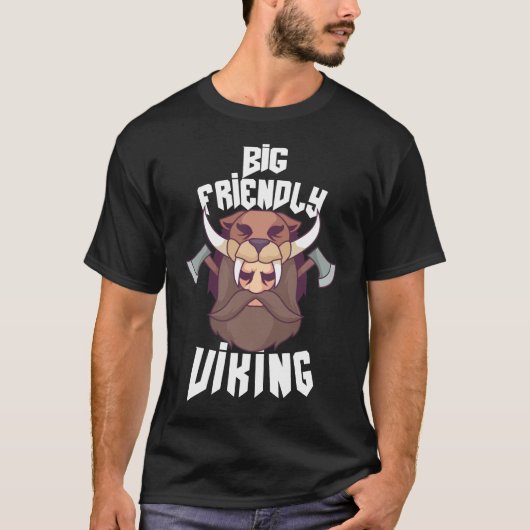 Big friendly Viking T-Shirt (Vorderseite)