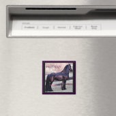 Big Friesian Horse Magnet 2 (In Situ (Geschirrspüler))