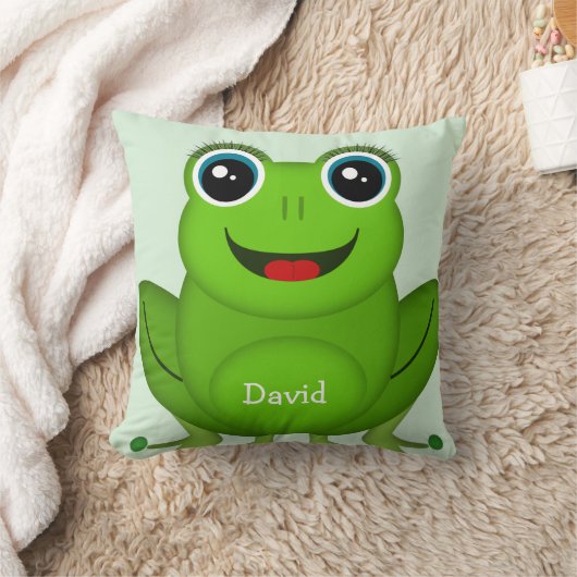 Big Frog Fun: Jumpstart Lunchtime Adventure Kissen (Decke)