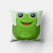 Big Frog Fun: Jumpstart Lunchtime Adventure Kissen (Rückseite)