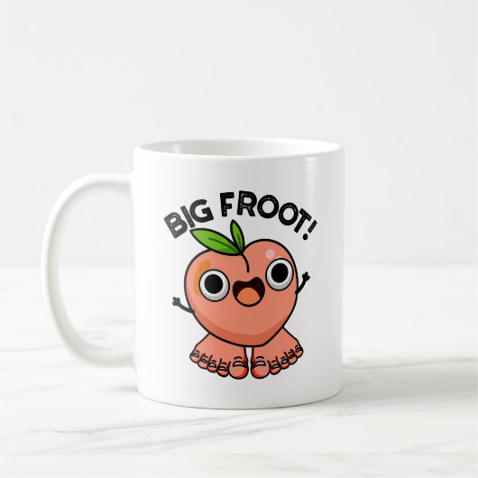Big Froot Funny Big Foot Puff Kaffeetasse (Links)