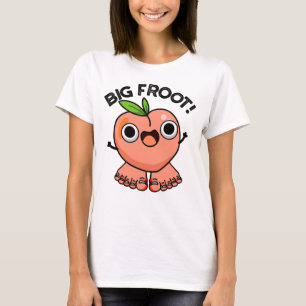 Big Froot Funny Big Foot Puff T-Shirt