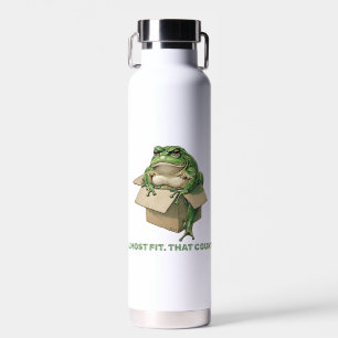 Big Frosch in Small Box - Ich habe fast Meme Desig Trinkflasche
