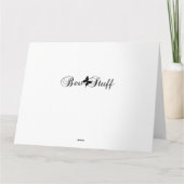 BIG Fun Colorful Gratulation Celebration 8x10 Karte (Rückseite)