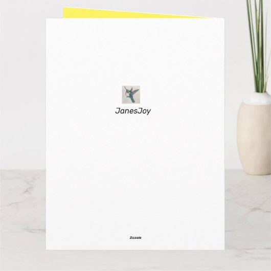 BIG Funny Birthday von Group Grumpy Girl Karte (Rückseite)