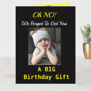 BIG Funny Birthday von Group Grumpy Girl Karte