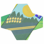 Big Funny Eggs Crossing the Road Fußball (Flach)