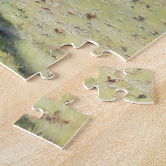 Big Fuzzy Llama Animal Puzzle (Seite)