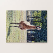 Big Fuzzy Llama Animal Puzzle (Horizontal)