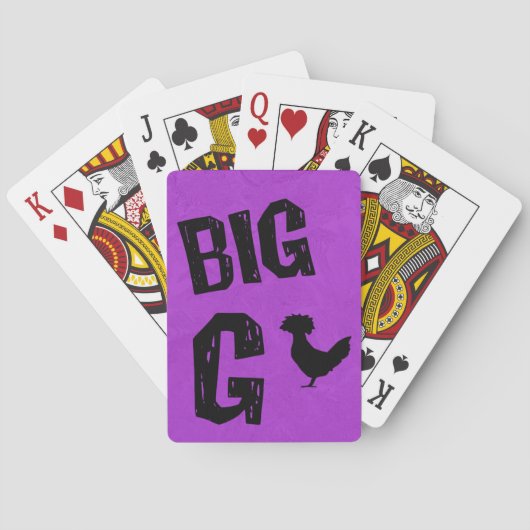 Big G Catch Cards  Spielkarten (Rückseite)