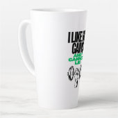 Big Gains Funny Gym Shirt Milchtasse (Linke Ecke)