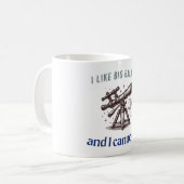 Big Galaxys Funny Space Kaffeetasse (Vorderseite Links)