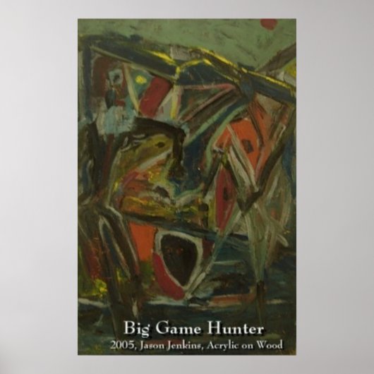 Big Game Hunter Poster (Vorne)