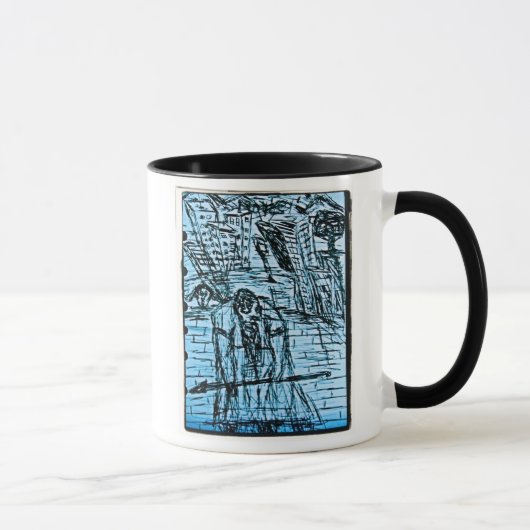 BIG GAME HUNTER ZEICHNEND TASSE (Rechts)