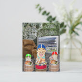 Big Game Postkarte (Stehend Vorderseite)
