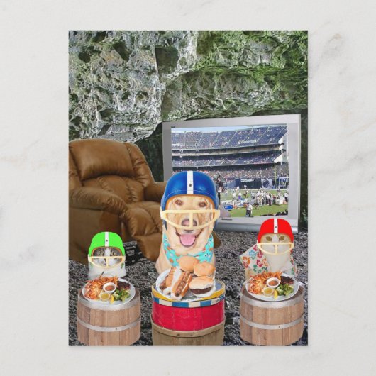 Big Game Postkarte (Vorderseite)