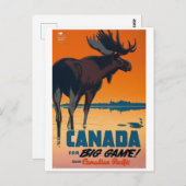 Big Game Postkarte (Vorne/Hinten)
