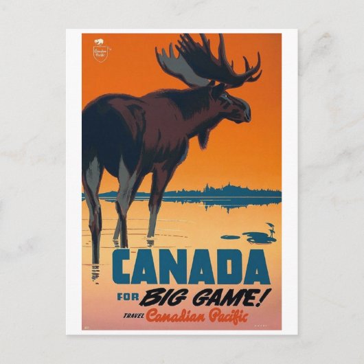 Big Game Postkarte (Vorderseite)