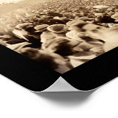 Big Game Stanford Cal Foto 1925 Poster (Ecke)