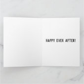 BIG GIANT WEDD HEIRATSKARTE KARTE (Innenseite)