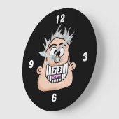 Big Gin Ham Radio Operator Wall Clock Große Wanduhr (Winkel)