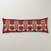 Big Gingerbrot Boys Kissen (Rückseite)