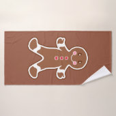 Big Gingerbrot Cookie Badehandtuch (Badehandtuch)