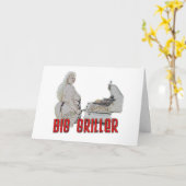 Big Girl Griller Birthday Cards Karte (Gelbe Blume)