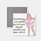 Big Girl Magnet (Vorderseite/Rückseite)