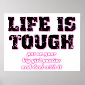 Big Girl Panties Funny Poster (Vorne)