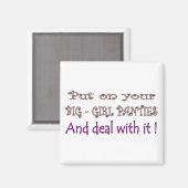 Big Girl Panties Magnet (Vorderseite/Rückseite)